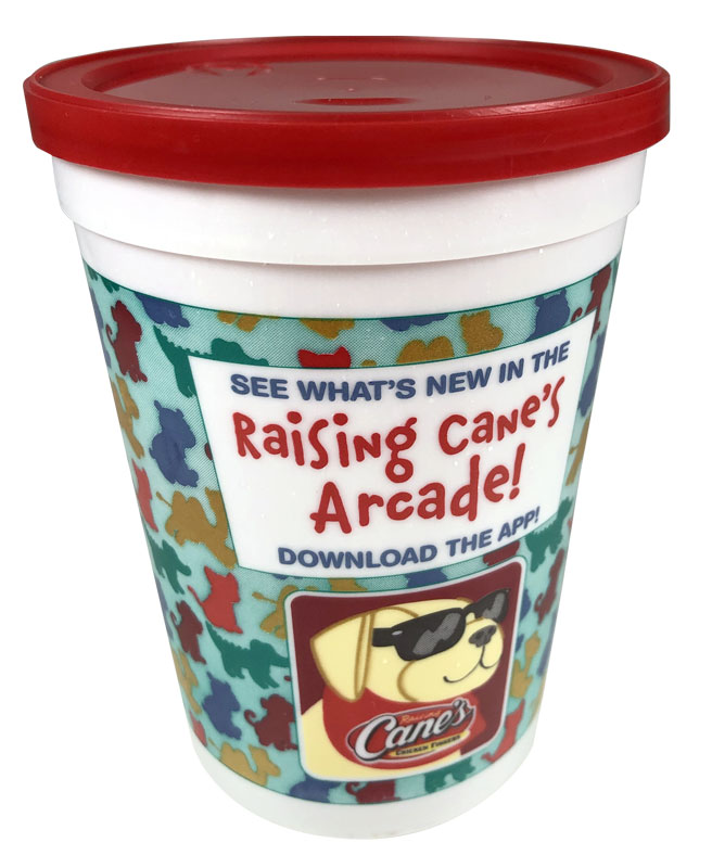 Raising Cane's Cup