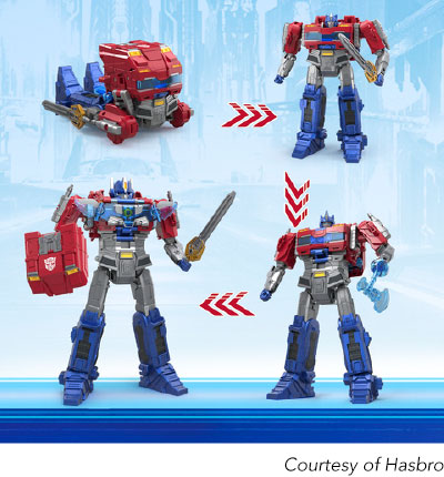 Transformers, Courtesy of Hasbro