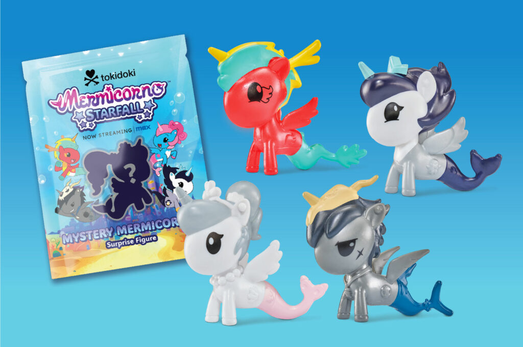 SONIC® Tokidoki® Mermicorno Foil Bag and Toys